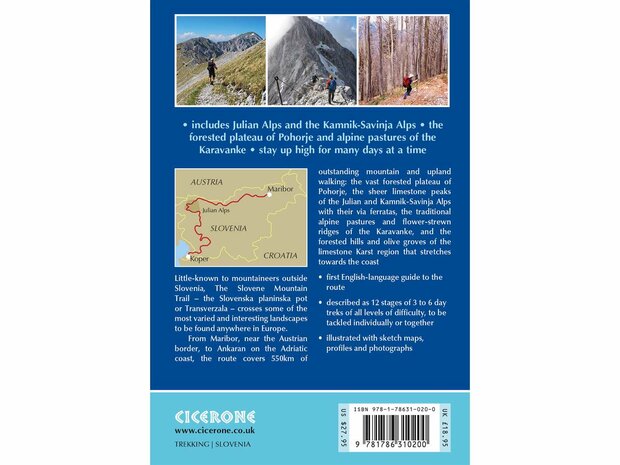Cicerone - The Slovene Mountain Trail