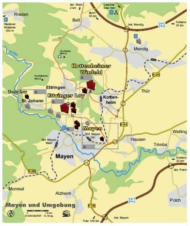 Geoquest - Kletterführer Mayen - Schwarze Säulen