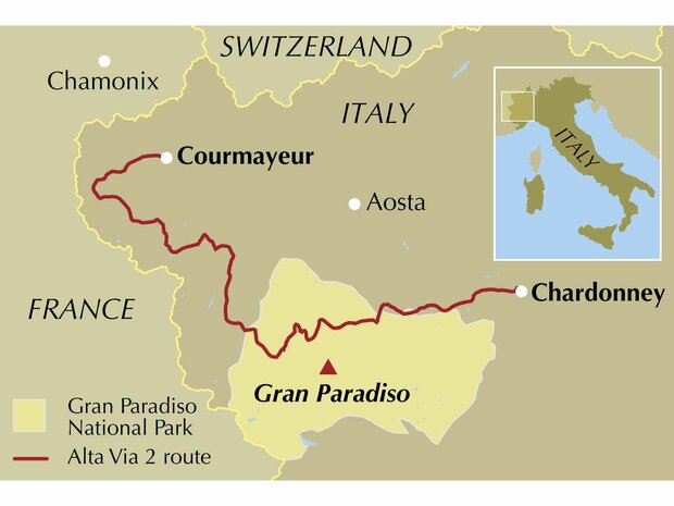 Cicerone - Trekking Gran Paradiso: Alta Via 2