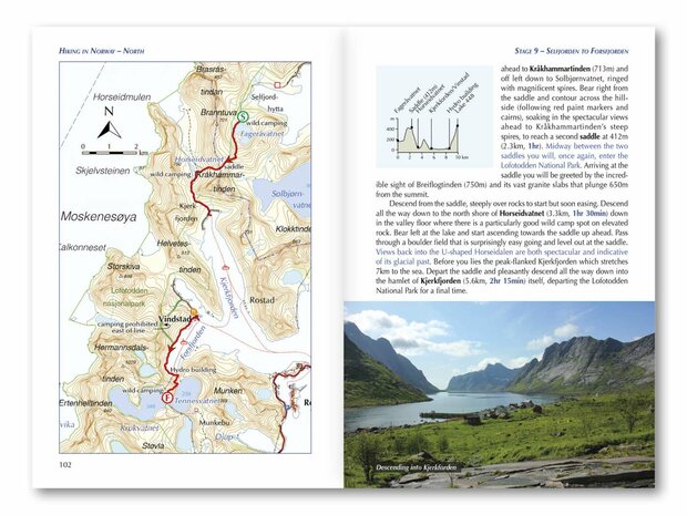 Cicerone - Hiking in Norway North