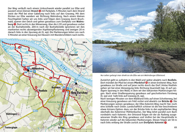 Rother - Elbtalaue wandelgids