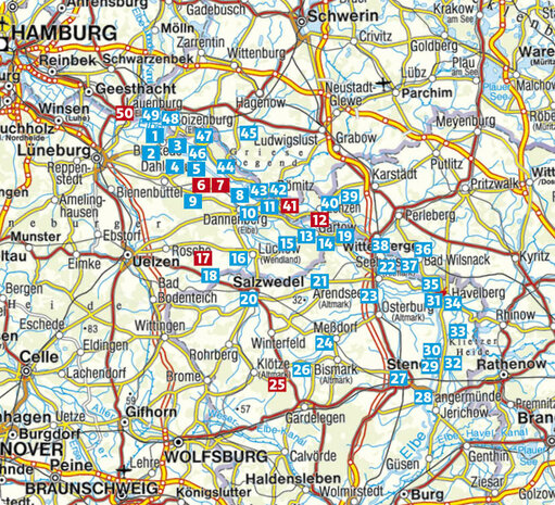Rother - Elbtalaue wandelgids