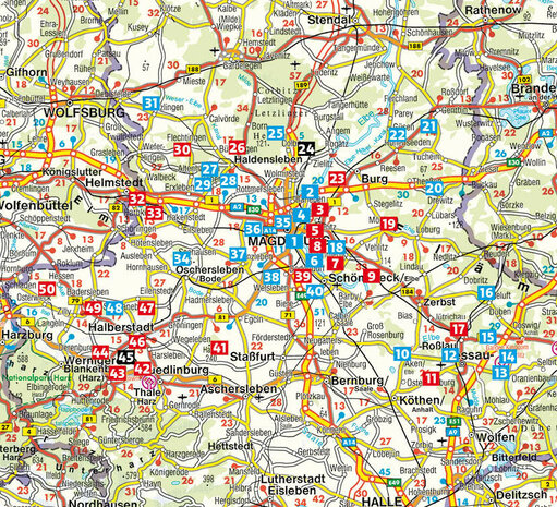 Rother - Magdeburg wandelgids