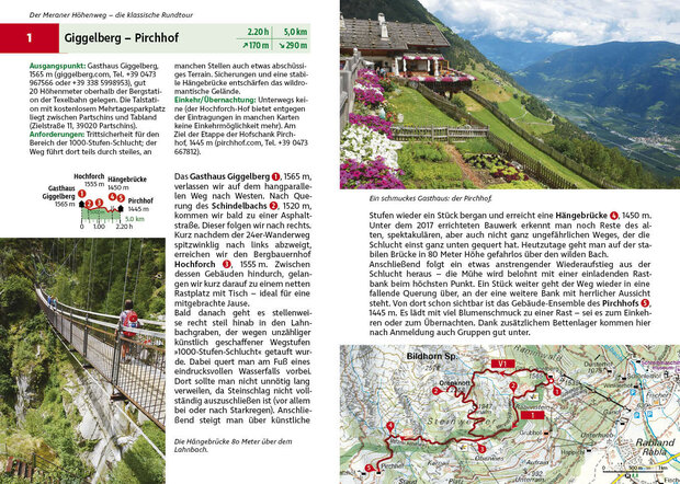 Rother - Meraner Höhenweg wandelgids