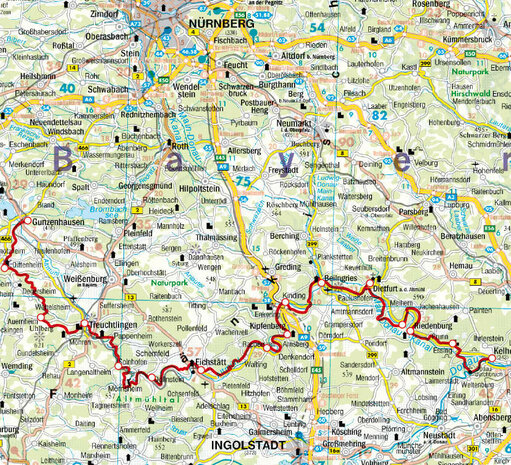 Rother - Altmühltal-Panoramaweg wandelgids