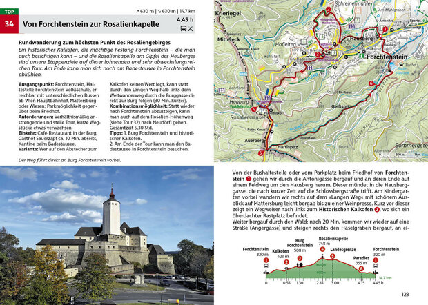 Rother - Leithagebirge – Rosaliengebirge wandelgids