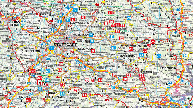 Rother - Rund um Stuttgart wandelgids