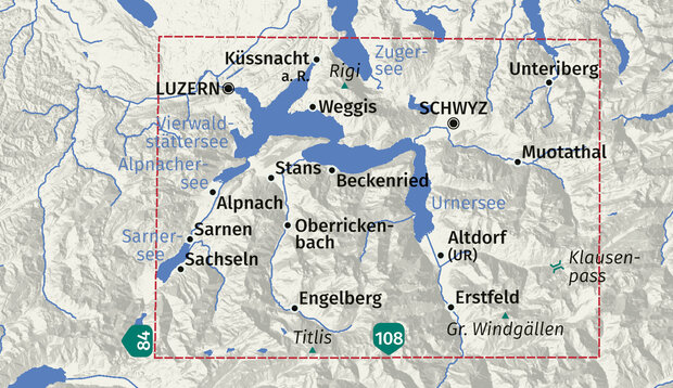 Kompass - WK 116 Vierwaldstätter See - Luzern