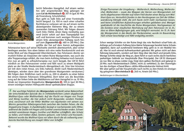 Rother - Vogesen-Durchquerung wandelgids