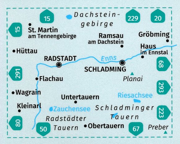 Kompass - WK 31 Radstadt - Schladming - Flachau