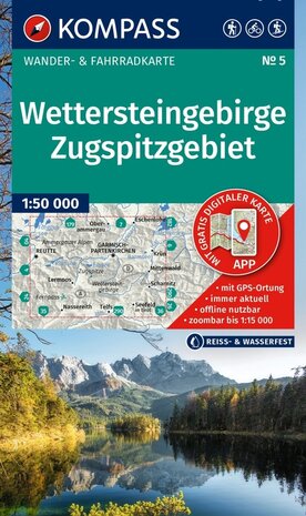 Kompass - WK 5 Wettersteingebirge - Zugspitzgebiet