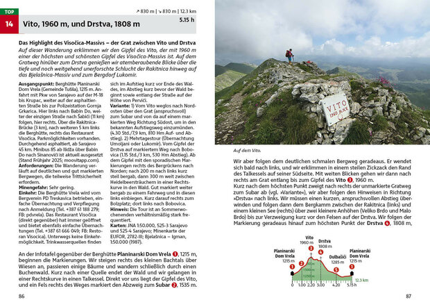 Rother - Bosnien und Herzegowina wandelgids