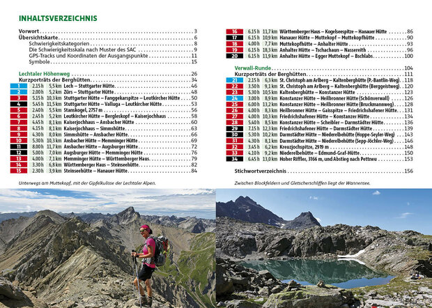 Rother - Lechtaler Höhenweg und Verwall-Runde wandelgids