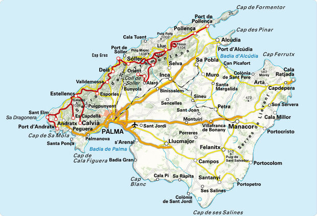Rother - Mallorca - GR 221 wandelgids