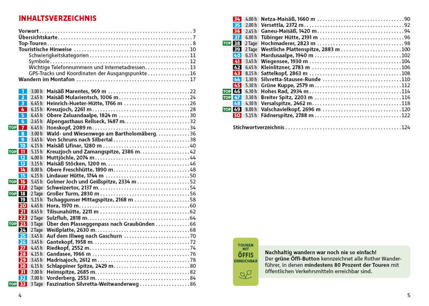 Rother - Montafon wandelgids