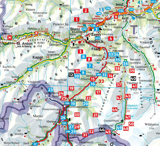 Rother - Kaunertal - Oberinntal wandelgids