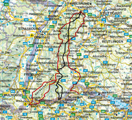 Rother - Schwarzwald Fernwanderwege