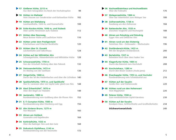 Rother - Alm- und Hüttenwanderungen Kärnten wandelboek
