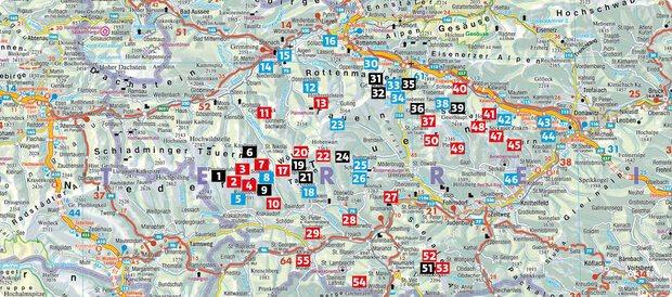 Rother - Steirische Niedere Tauern wandelgids