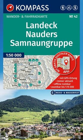 Kompass - WK 42 Landeck - Nauders - Samnaungruppe
