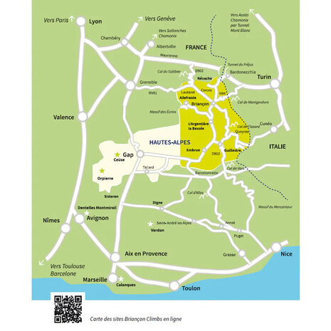 Briancon Climbs - Haut Val Durance, Queyras