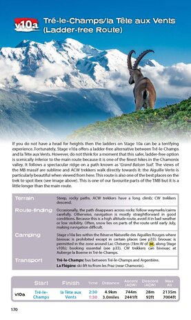 Knife Edge - Tour du Mont Blanc.