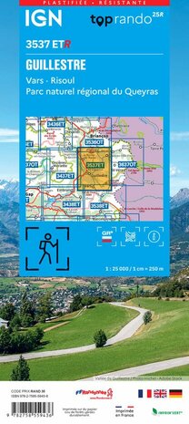 IGN - 3537ETR Guillestre - Vars - Risoul