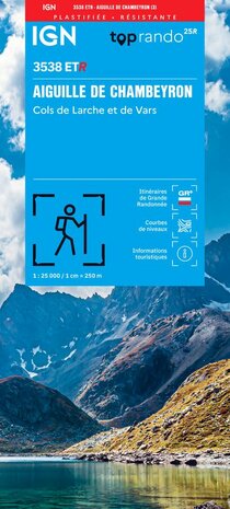 IGN - 3538ETR Aiguille de Chamberon