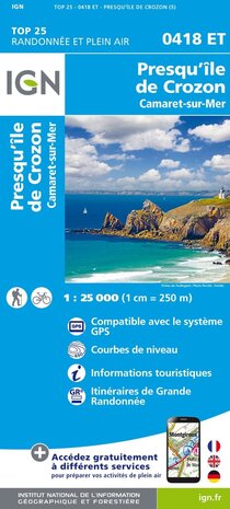 IGN - 0418ET Camaret - Presq'Île de Crozon