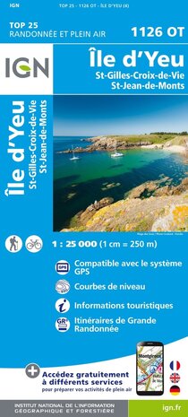 IGN - 1126OT Île d'Yeu