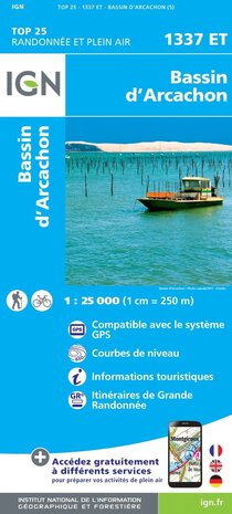 IGN - 1337ET Bassin d'Arcachon