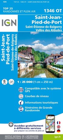 IGN - 1346OT St-Jean-Pied-de-Port