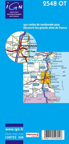 IGN - 2548OT Perpignan - Plages du Roussillon