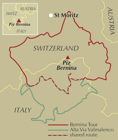 Cicerone - The Tour of the Bernina
