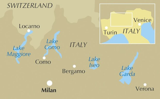 Cicerone - Walking the Italian Lakes