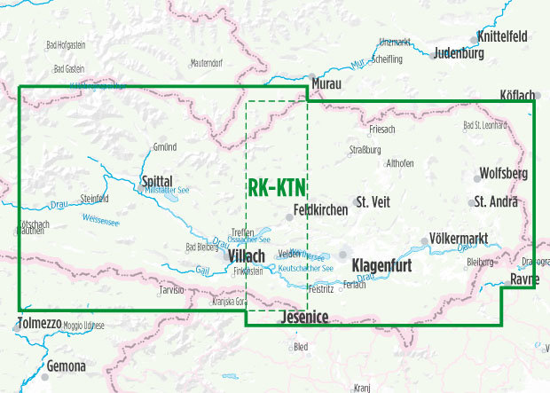 Bikeline - Radkarte Kärnten