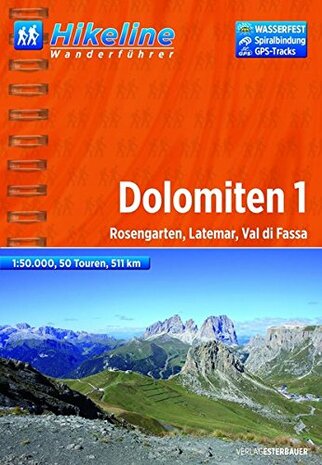 Hikeline - Wanderführer Dolomiten 1