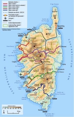 FFRP - 065 - Corse, entre mer et montagne