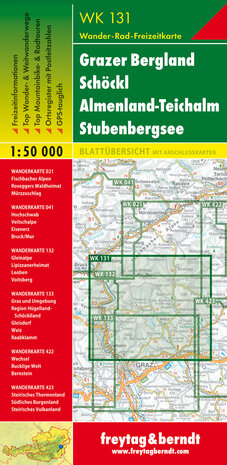 F&B - WK 131 Grazer Bergland-Schöckl-Teichalm-Stubenbergsee