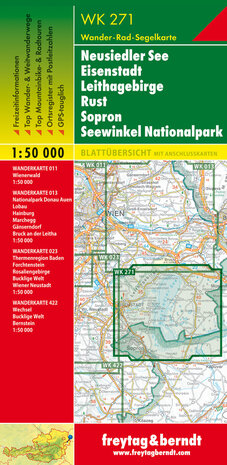 F&B - WK 271 Neusiedler See-Eisenstadt-Leithagebirge-Rust-Sopron-Seewinkel Nationalpark
