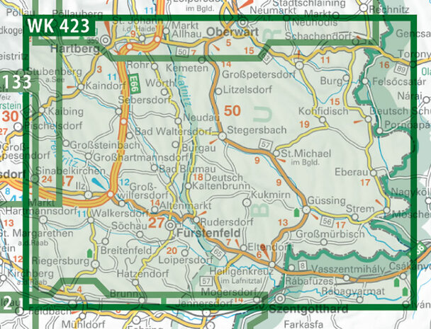 F&B - WK 423 Steirisches Thermenland - Südliches Burgenland