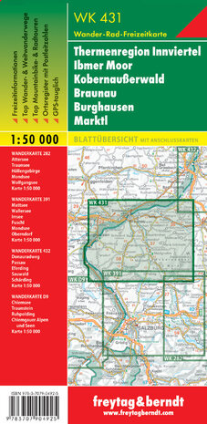 F&B - WK 431 Thermenregion Innviertel-Ibmer Moor-Kobernaußerwald-Braunau-Burghausen-Marktl