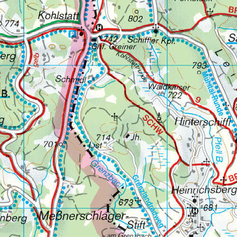 F&B - WK 5262 Böhmerwald-Hochficht-Rohrbach-Moldau Stausee