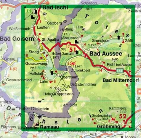 F&B - WK 5281 Bad Ischl-Bad Goisern-Bad Aussee-Hallstätter See