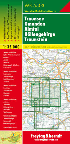 F&B - WK 5503 Traunsee-Gmunden-Almtal-Höllengebirge-Traunstein