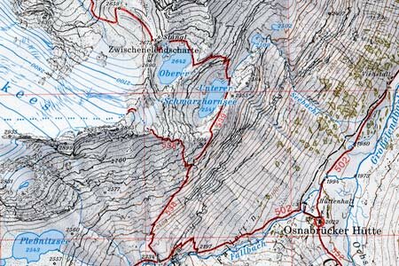 OeAV - Alpenvereinskarte 44 Hochalmspitze - Ankogel (Weg)