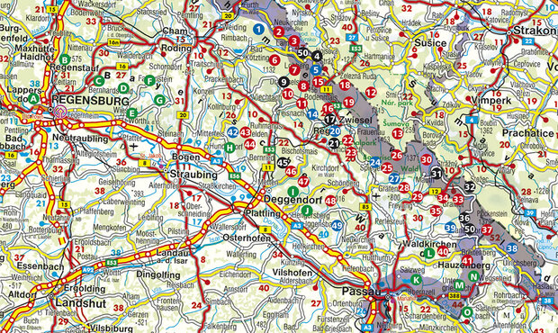 Rother - Langlaufführer Bayerischer Wald