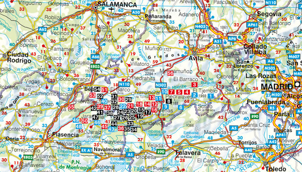 Rother - Sierra de Gredos wandelgids