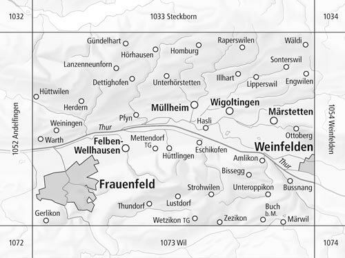 Swisstopo - 1053 Frauenfeld