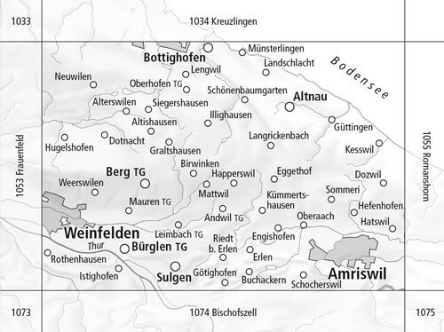 Swisstopo - 1054 Weinfelden